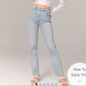 Abercrombie 90s Straight Jean